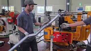 Electric Exhaust Hydraulic Tube Pipe Bending Machine 80CNC 6A MS
