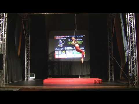Kijonková Petra 3. místo  Aerial hoop profi Liberec 2019