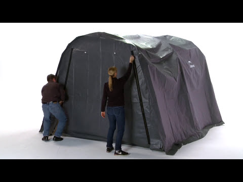 How to: Assembling a ShelterLogic® Shed-in-a-Box® RoundTop®