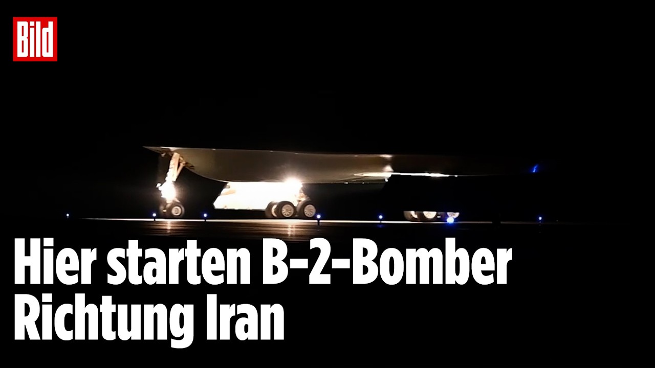 B-2-Stealth-Bomber starten Richtung Iran: USA kündigen neue Präzisionsschläge an