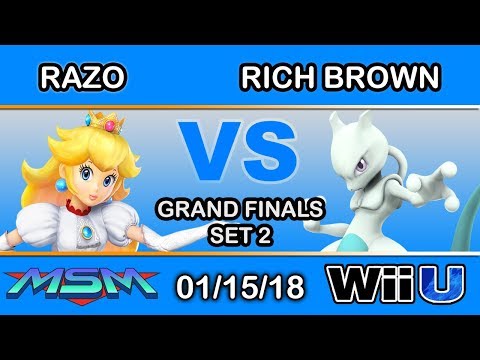 MSM 129 - Rich Brown (Mewtwo) Vs. LH | Razo (Peach) Grand Final Set 2