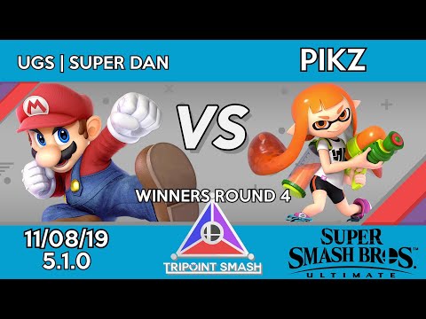 Tripoint Smash 85 - Winners Round 4 - UGS | Super Dan(Mario) Vs. Pikz(Inkling)