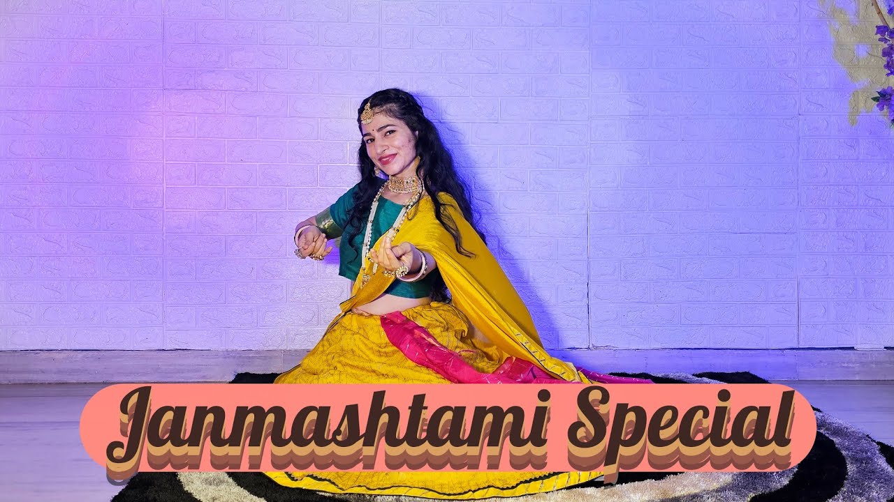 Janmashtami Special | Easy Dance Steps for Janmashtami | Yashomati Maiya se | Radha Krishna Dance