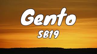 SB19 - Gento (Lyrics)