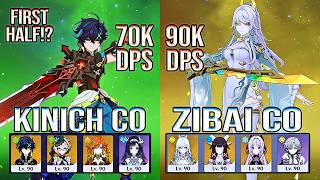 🔥 (DPS Test) Kinich FIRST HALF?! Zibai DESTROYS Spiral Abyss 12 | Genshin Impact