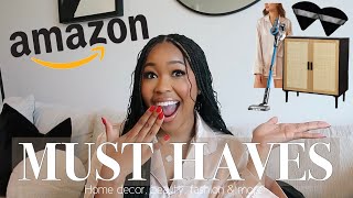 AMAZON MUST HAVES HAUL 2023 | FASHION, BEAUTY, HOME DECOR & MORE!