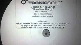 Logan & Heavenor - Sunshine Allergy