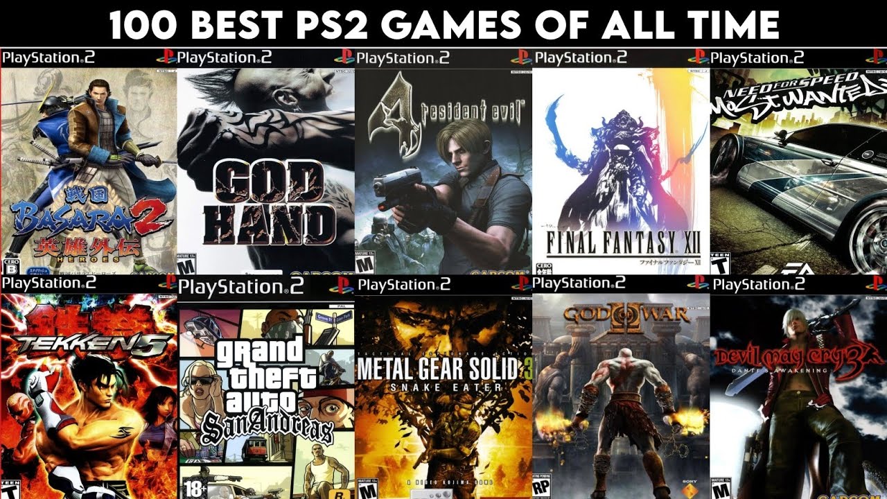 Top 100 Best PS2 Games Of All Time | Best Playstation 2 Games
