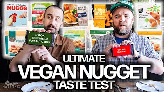 Vegan Nugget Tier List! The BEST Vegan Nuggets? Ultimate Vegan "Chicken" Taste Test with Ranking!