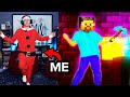 I Tried The Minecraft X Just Dance Collab