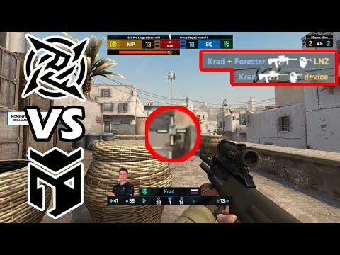 NiP VS Entropiq Match Highlights | CSGO Highlights | CSGO Best Moments | (Lnz, Device, Hampus ...)