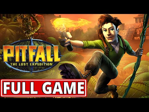 Pitfall: The Lost Expedition - FULL GAME walkthrough | Longplay