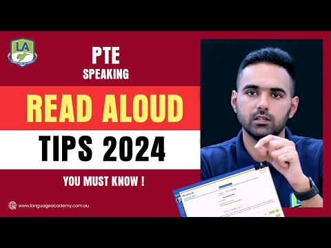 (2024) PTE Speaking Read Aloud Tips and Tricks | Demonstration One Line Strategy | Language Academy