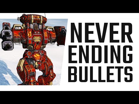 Neverending Bullet Stream - 6x LB 2-X Rifleman IIC Build - Mechwarrior Online The Daily Dose #886