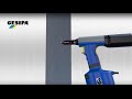 Gesipa e-FAST PolyGrip-Schaltschrankniet Flachrundkopf Alu/Edelstahl A2 3,2 x 8,0 Video