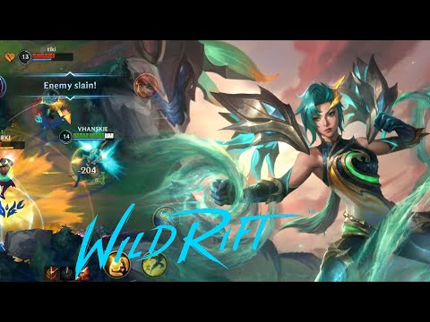 LAGOON DRAGON KAISA GAMEPLAY | NEW SKIN (Build & Runes) - Wild Rift