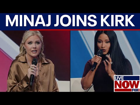 FULL REMARKS: Nicki Minaj joins Erika Kirk at Turning Point USA's AmericaFest