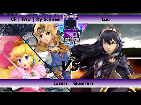 Flynn's Arcade 084 Losers Quarters - CF | FAU | Ry Schnee (Peach Zelda) vs Lau (Lucina) SSBU Tourney