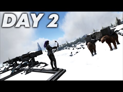 DUO Defending Our Hidden Base From The Alphas - Ark