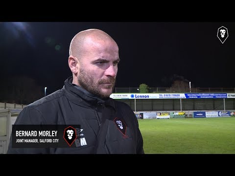 Blyth Spartans 0-1 Salford City - Bernard Morley post match interview