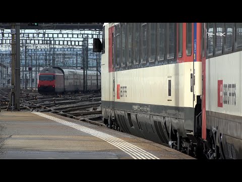 IR 36 nach Basel - Abfahrt am HB Zürich