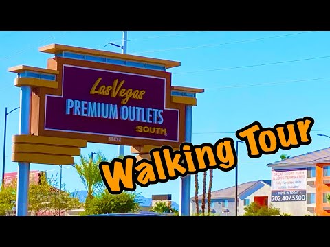Las Vegas South Premium Outlets Mall - passeio a pé
