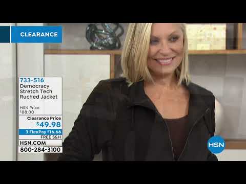 Democracy Stretch Tech Ruched Jacket