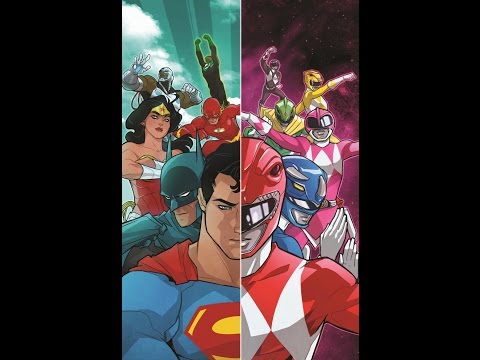 Justice League and Power Rangers crossover Event