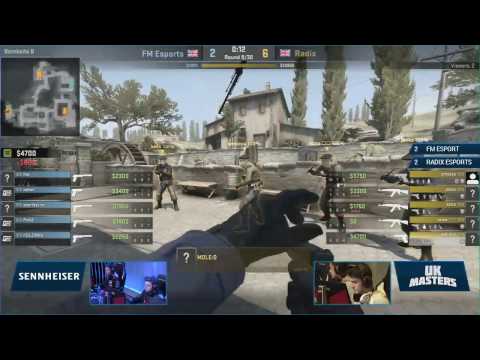 [UKCSGO] 14.04.2017 - FM eSports vs Radix @ UK Masters S3 Grand Final Map 4