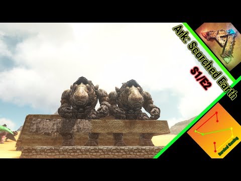 Ark: Scorched Earth S1/E2: Rock Elemental Breeding!!