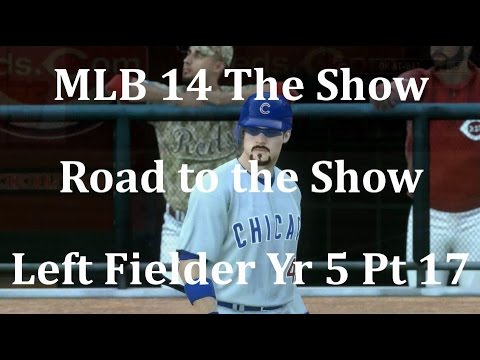 MLB 14 The Show (PS4) Road to the Show Left Fielder Yr 5 - Pt 17