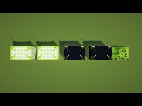 Minecraft-Redstone: Instant 4x1 Multiplexer (Mux) [Combinational-Logic]