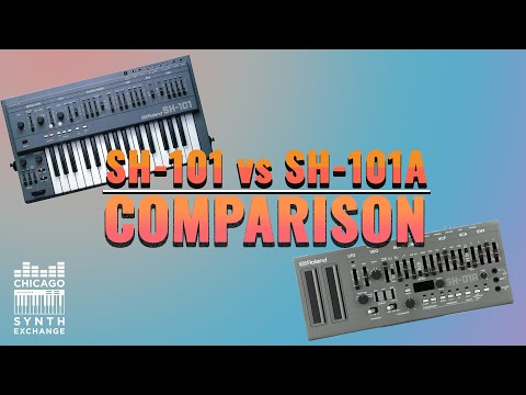 Vintage vs Modern // Roland SH-101 & Roland SH-101a