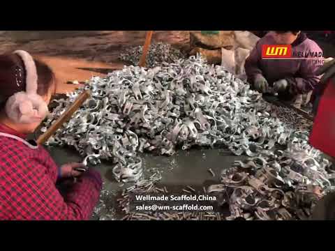 Drop forged scaffolding coupler manufacturing- Wellmade China