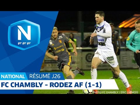 J21 : FC Chambly Oise - Rodez A (1-1), le résumé I National FFF 2018
