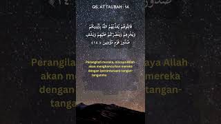 Download lagu At Taubah 14 | Pengumuman tentang Ketaatan Orang Beriman | Kutipan Al Quran #shorts mp3