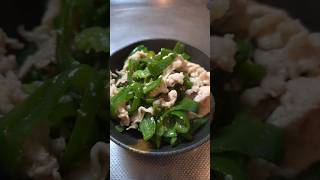豚肉とピーマンでおつまみ作って晩酌！ #asmr #晩酌 #一人暮らし #簡単レシピ #おつまみ