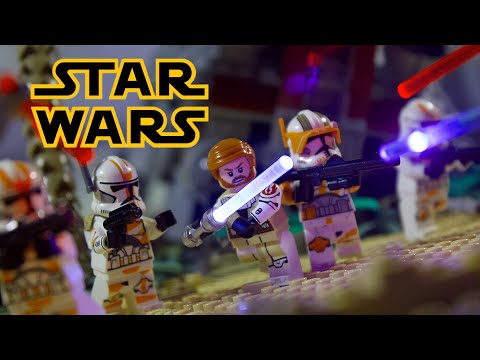Battle of Abrion Major | LEGO Clone Wars Stop-motion 