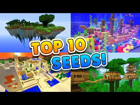 TOP 10 SEEDS of ALL TIME for Minecraft! (Pocket Edition, PS4, Xbox, Switch, PC)