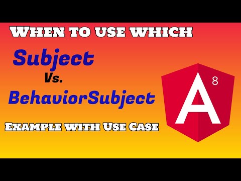 Subject vs BehaviorSubject in angular 8 RxJS