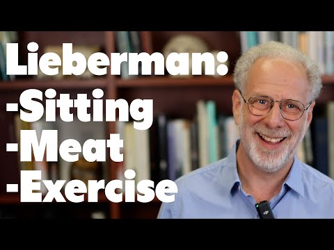 Paleo Anthropologist Daniel Lieberman On Sitting, Meat & Exercise