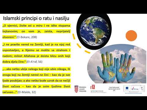 Islamski vjeronauk 4.r SŠ - Islamski principi o ratu i nasilju