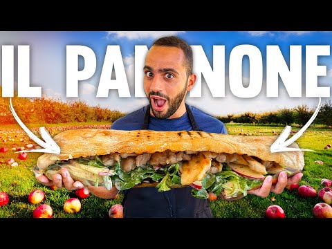 PANINO GIGANTE CON POLLO