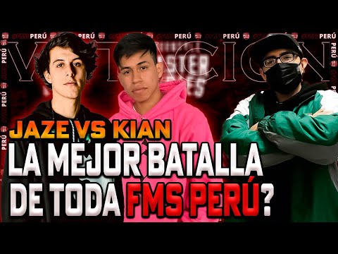 JAZE VS KIAN VOTACIÓN #FMSPERÚ JORNADA #2 TRUJILLO  - GCR FREESTYLE