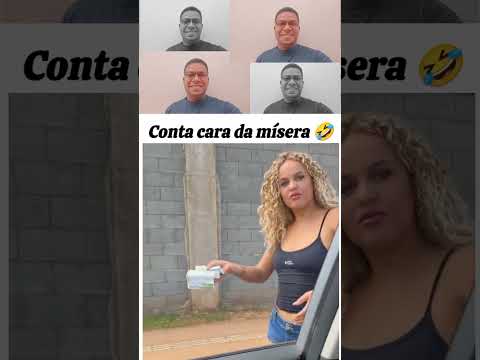conta cara da mísera 😂😁 #humor #kkkk #cara