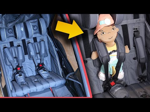 Qeridoo Kidgoo 2 für 1 Kind umbauen – Anleitung – Gurte