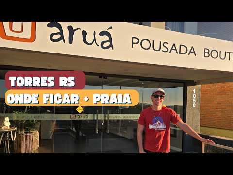 TORRES SC: Praia + Aruá Pousada Boutique 