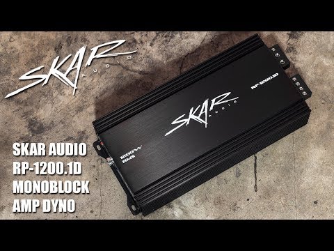 Skar Audio RP-1200.1D AMP DYNO TESTING (SMD AD-1)