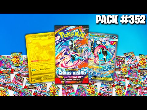 Opening *UNTIL* we get a SPECIAL ILLUSTRATION RARE or BETTER (Chaos Rising)