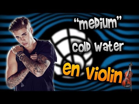 Major Lazer - Cold Water Violín TUTORIALS and TABS / How to play VIOLÍN